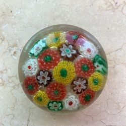 Vintage Millifore Paperweight