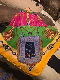Cliques scarf Equestrian theme
