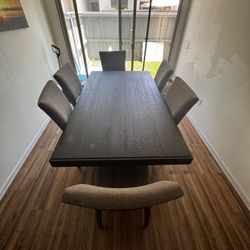 Table and Chairs