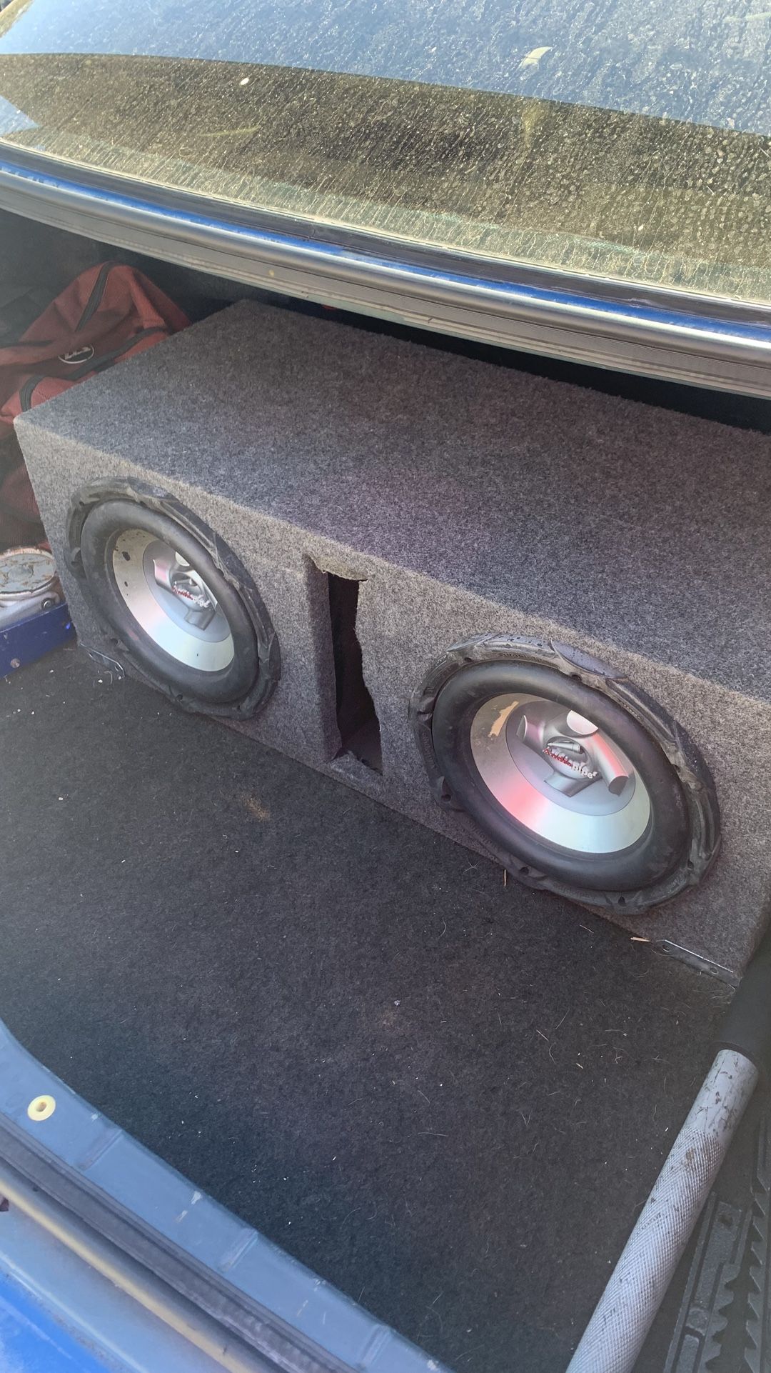 2 10” Audio pipe Subs