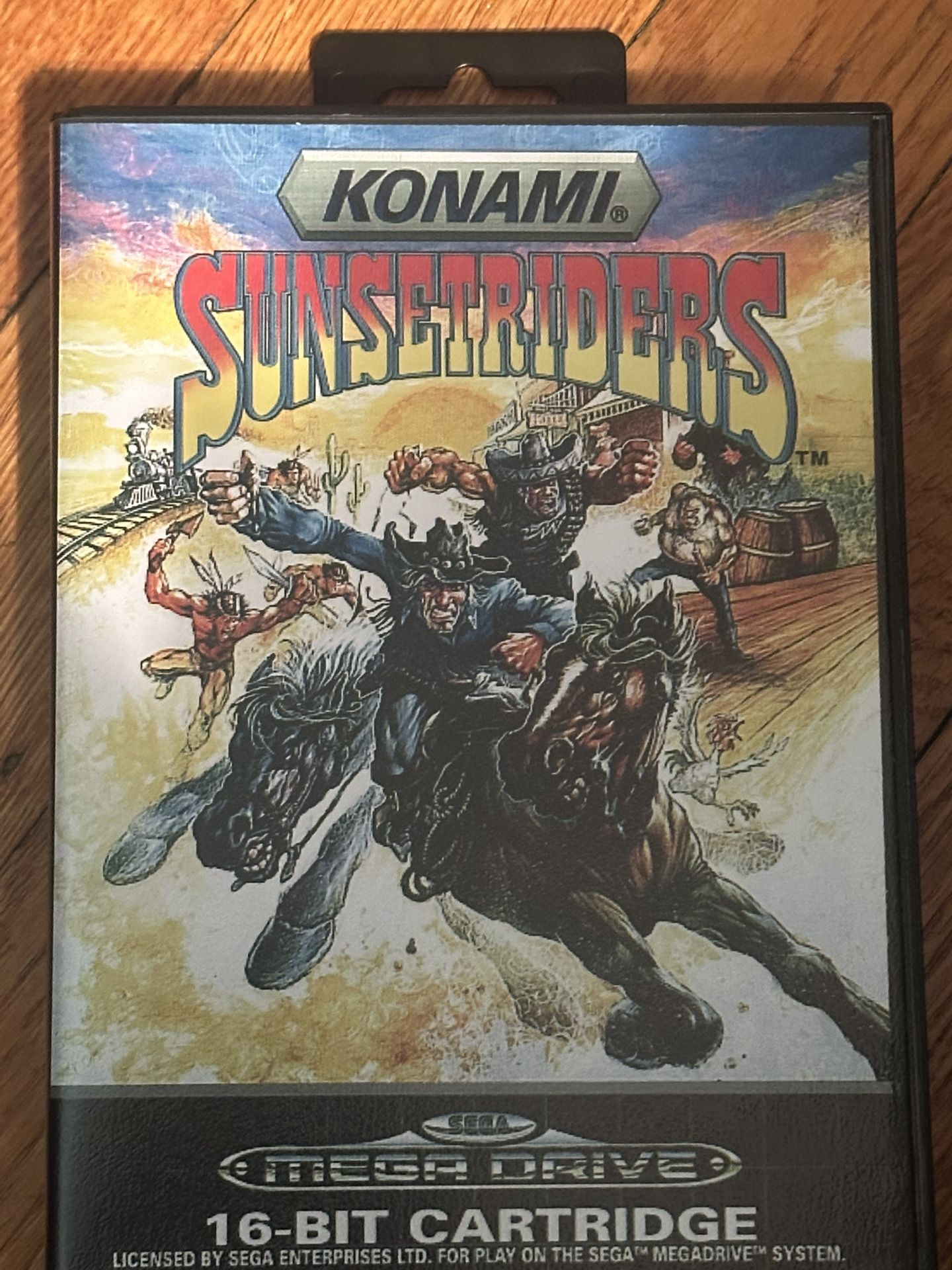 SUNSET RIDERS SEGA GENESIS 