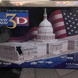 US Capitol 718 Piece 3D Puzzle