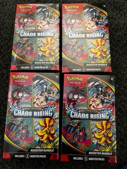 Pokémon TCG Mega Evolution Chaos Rising Booster Bundle Pokemon