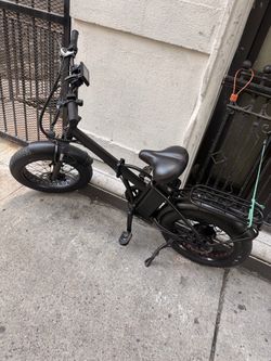 Folding Fat Tire Electric Bike
