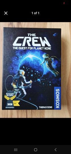 The crew, the quest for planet nine card game