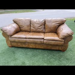 100% Leather Sofa