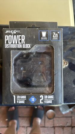SKAR audio power distribution block
