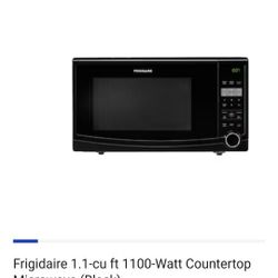 Frigidaire Kitchen Countertop Microwave Black FFCM1134LB