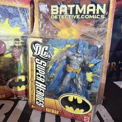DC Super Heroes Batman Action Figure Detective Comics New Seale 2006 Gray Blue