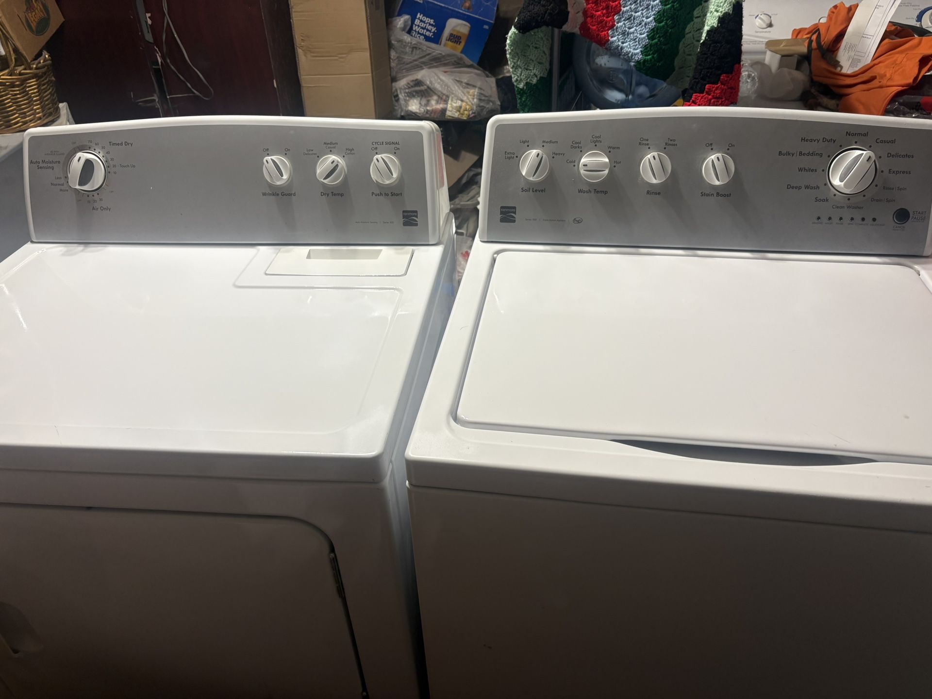 WASHER AND DRYER STAINLESS STEEL TUB CAN DELIVER
