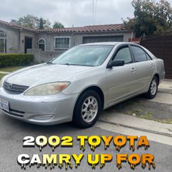 2002 To your Camry 