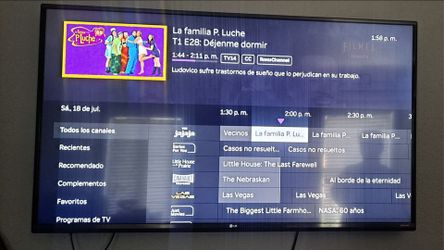 Televisión LG de 50 pulgadas