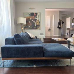 Modern Blue Sofa