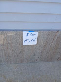 Slab of granite