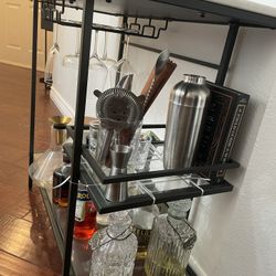 Bar Cart Crate And Barrel 