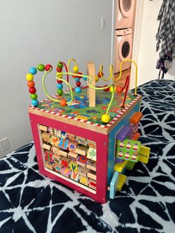 My Busy Town activity cube