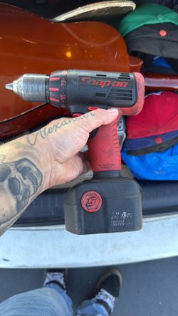 SNAPON DRILL AND impact with charger