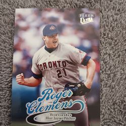 Roger Clemens Baseball Card 