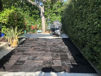 Leather mat