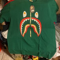 Bape Color Shark T Shirt 