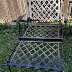 3 Iron Chairs  Need Painting