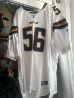 Reebok Authentic Shawn Merriman San Diego Chargers Premier Jersey White (58)