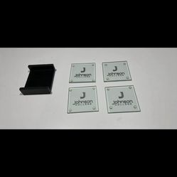 Johnson College Scranton, PA Glass Coasters