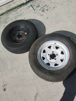 Trailer Wheels 13" And 15"