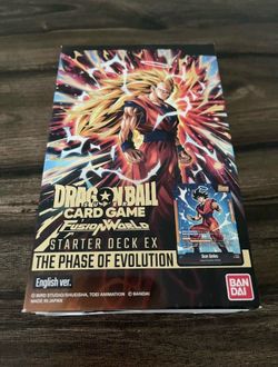 Dragon Ball Super TCG Fusion World Starter Deck EX The Phase of Evolution English ver.