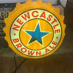 Newcastle Brown Ale Neon Light