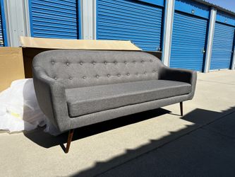 Brand New. (Set of 2) Mid Century Modern Sofa’s. $599