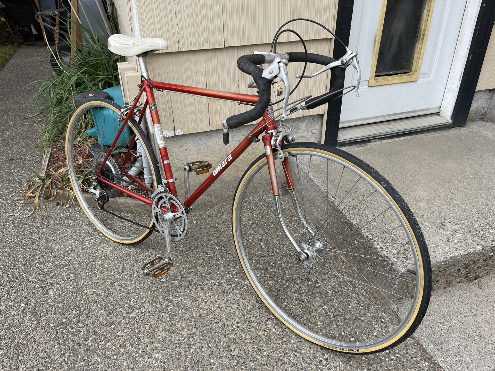 Vintage road bike