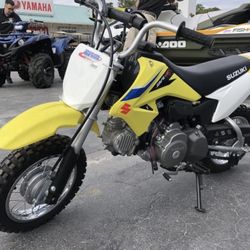 2018 Suzuki DRZ70 Kids 70cc Mini Bike Low Hours