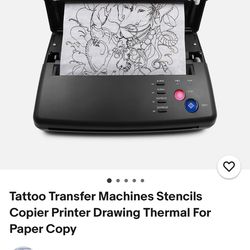 Tattoo transfer machine