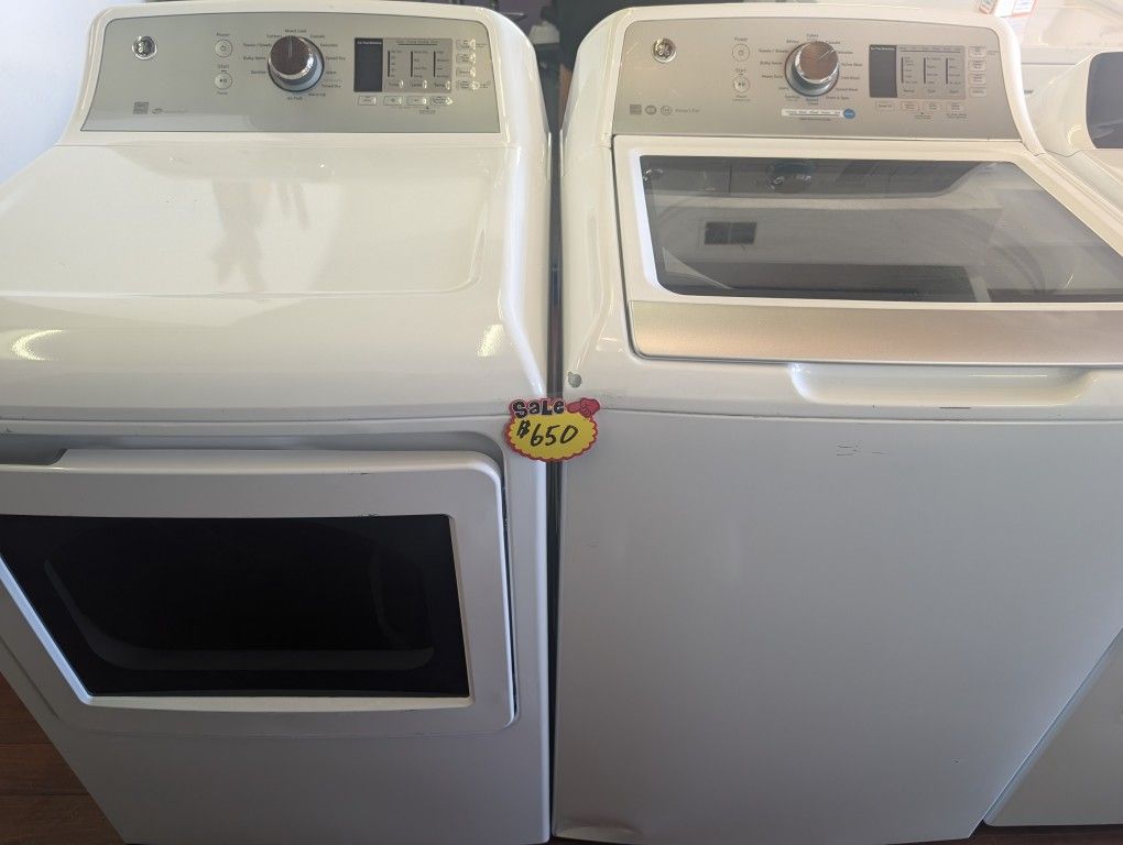 GE Washer And Dryer