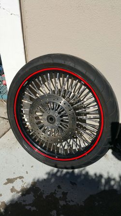 Harley 21" front wheel and tire
