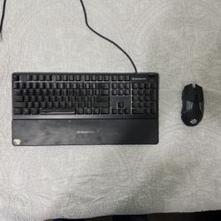 Steelseries Apex 3 + Rival 650 Wireless