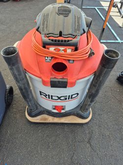 16 gallons ridgid vacuum in good condition