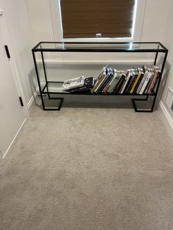 Black Console Table