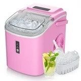 Paris Hilton 26 lb. Countertop Portable Ice Maker w/Scoop