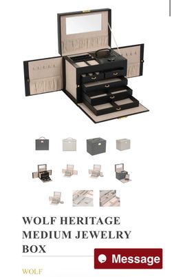 Heritage x Wolf Jewelry Box