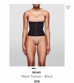 SKIMS Black Waist Trainer