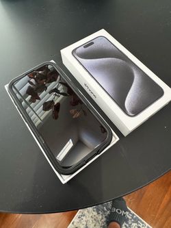 iPhone 15 Pro w/ 256 GB memory Blue Titanium