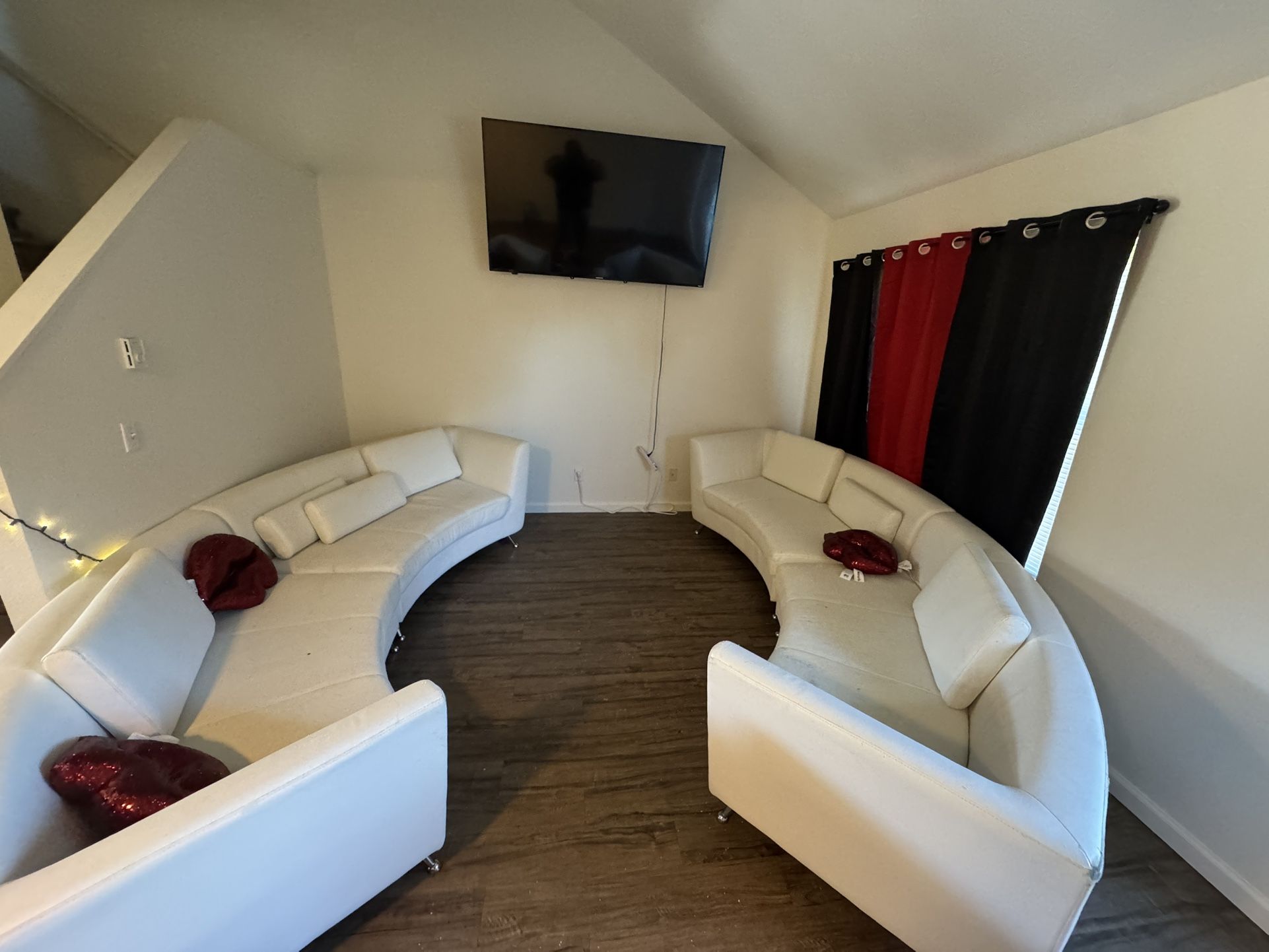 White Couch Set