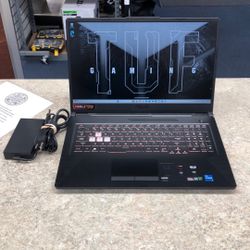 Asus TUF Gaming 15.6” Laptop Windows 11-8 GB RAM-512 GB SSD-Intel i5-11400H @ 2.7 GHz-NVIDIA GeForce RTX 2050 4 GB