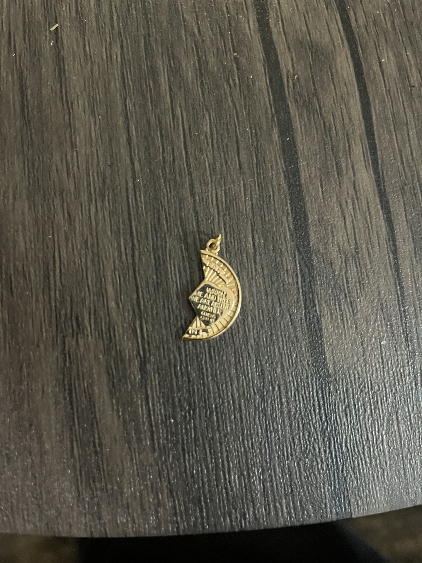 Best Friends Medalion 14k GF P&K