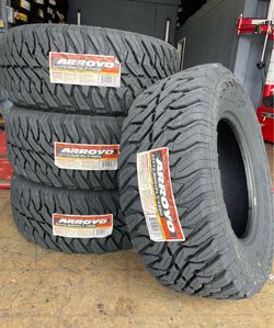 33x12.50r17 Arroyo MT 4 new tires installed ✅🔥