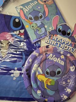 #8 Stitch Birthday Party Decorations 