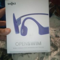 Shokz Open Swim Bone Conducting Swimming MP3 Player