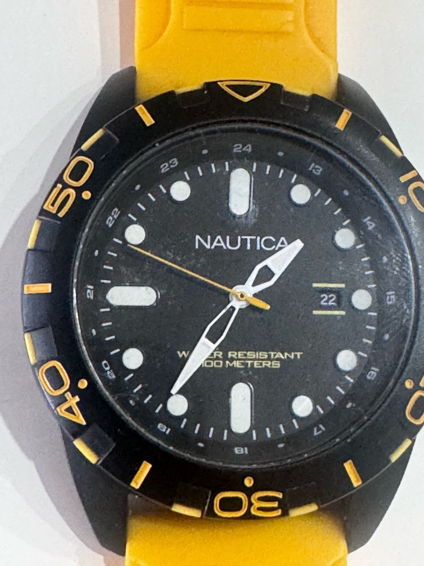 Nautica. 100 meters watch.